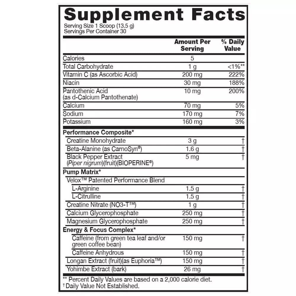 BSN EndoRush Pre-Workout 390g
