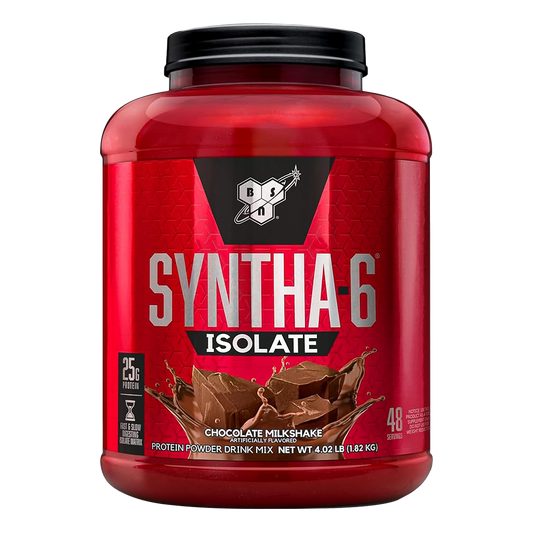 BSN Syntha-6 Isolate – Premium 100% Isolate Protein for Lean Muscle & Recovery