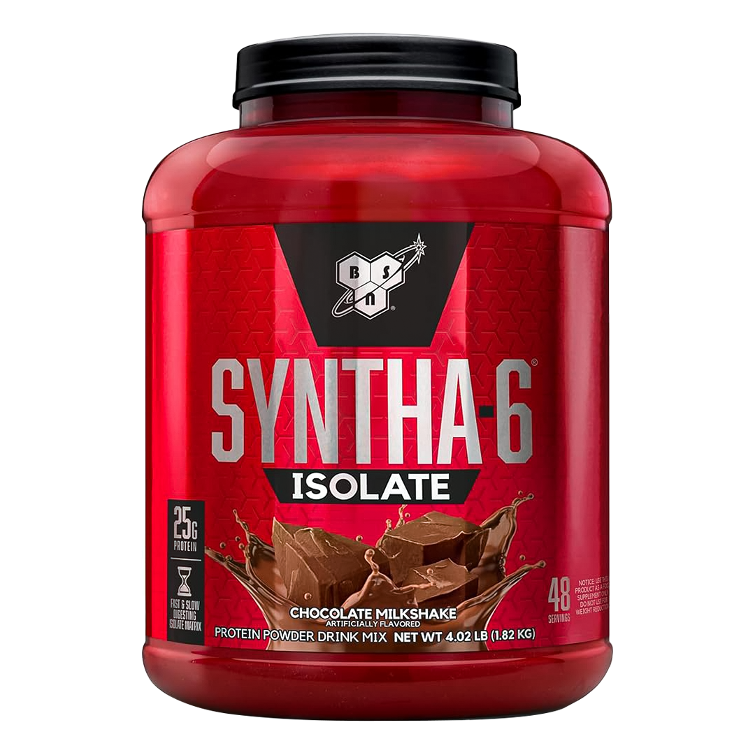 BSN Syntha-6 Isolate – Premium 100% Isolate Protein for Lean Muscle & Recovery