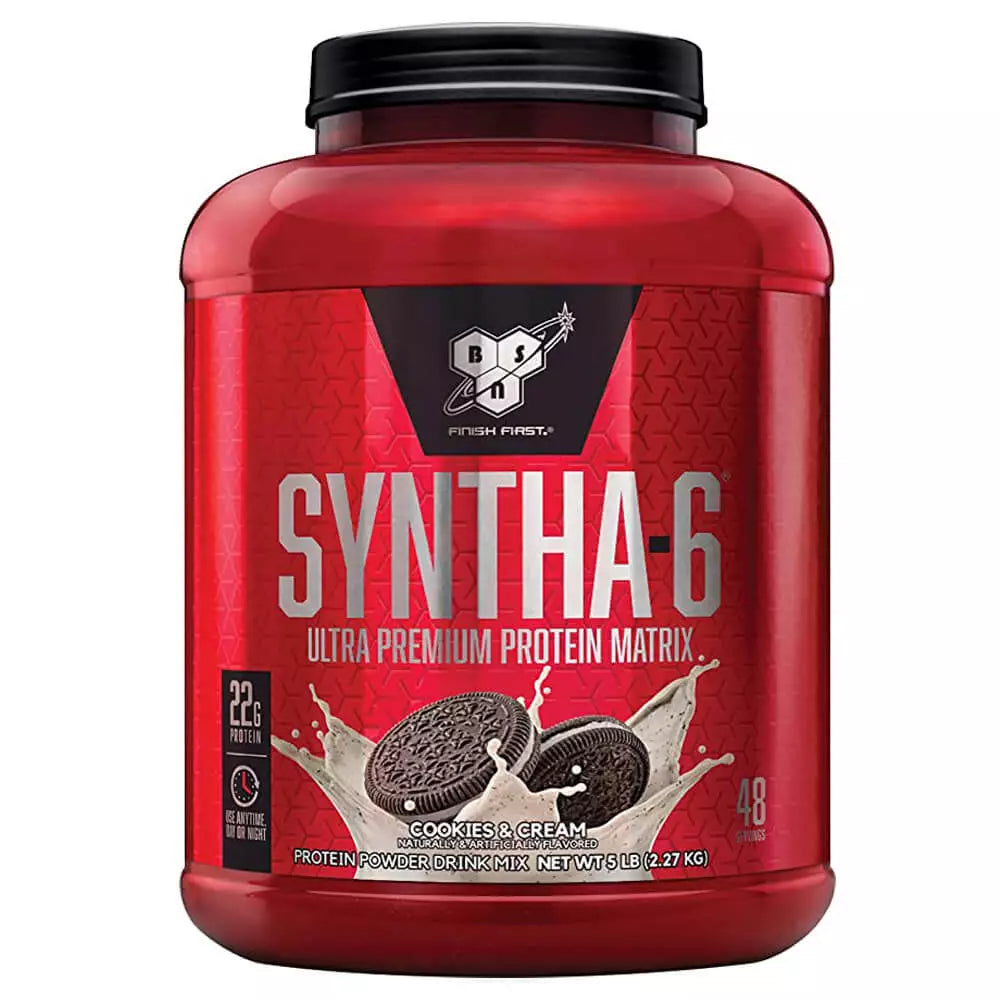 BSN Syntha-6 Protein Matrix – Deliciously Powerful Protein for Muscle Growth & Recovery