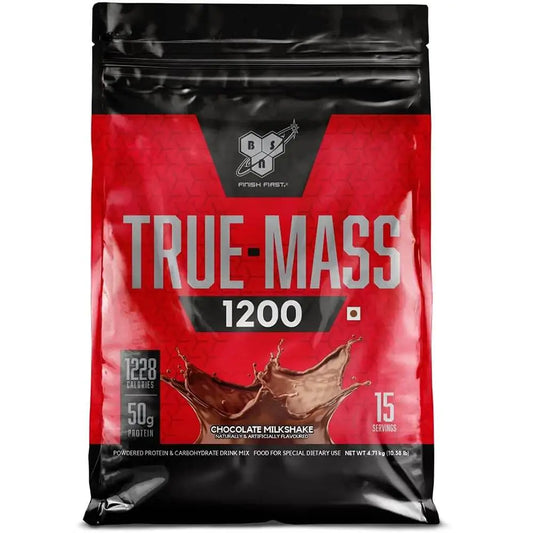 BSN True-Mass 1200 – Ultra-Caloric Mass Gainer | 50 g Protein / 1200 Calories per Serving