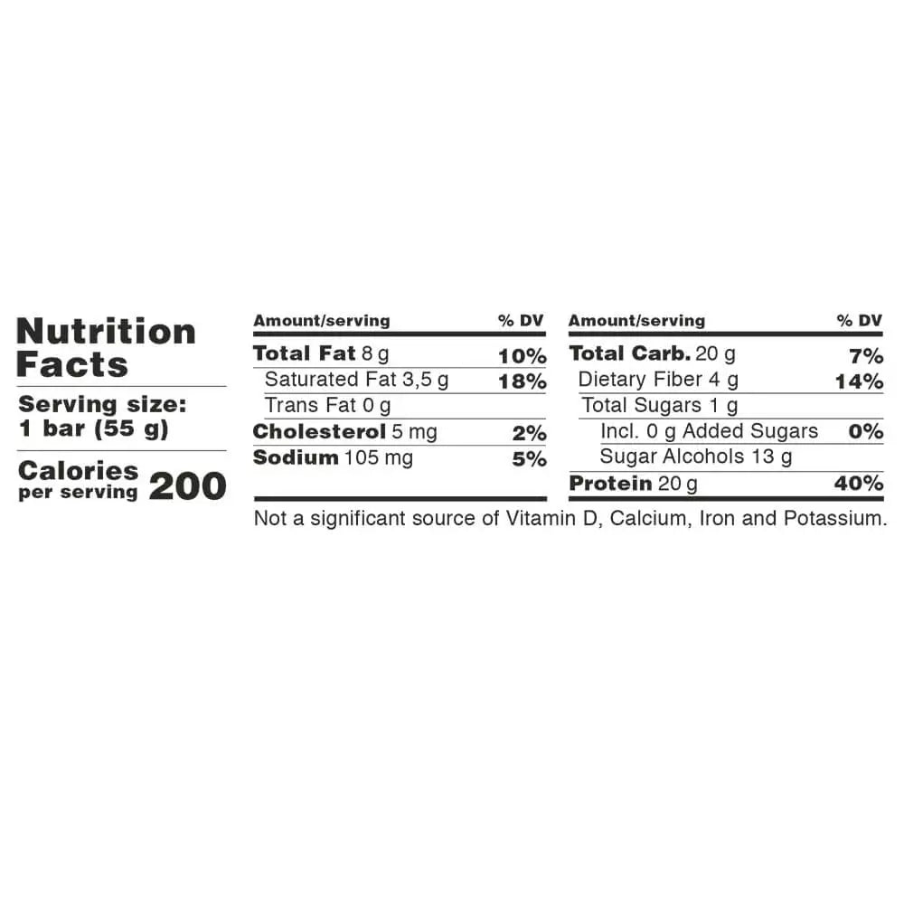 Barebells Protein Bar 55g No Sugar