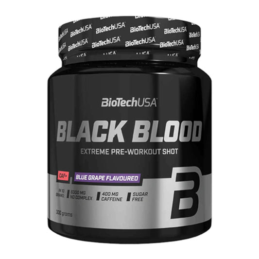BioTechUSA Black Blood – Hardcore Pre-Workout Formula for Extreme Energy & Focus