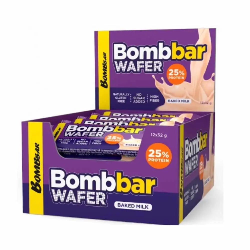 Bombbar High Protein Wafer Pack of 12