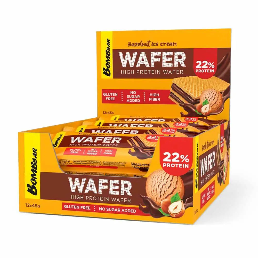 Bombbar High Protein Wafer Pack of 12