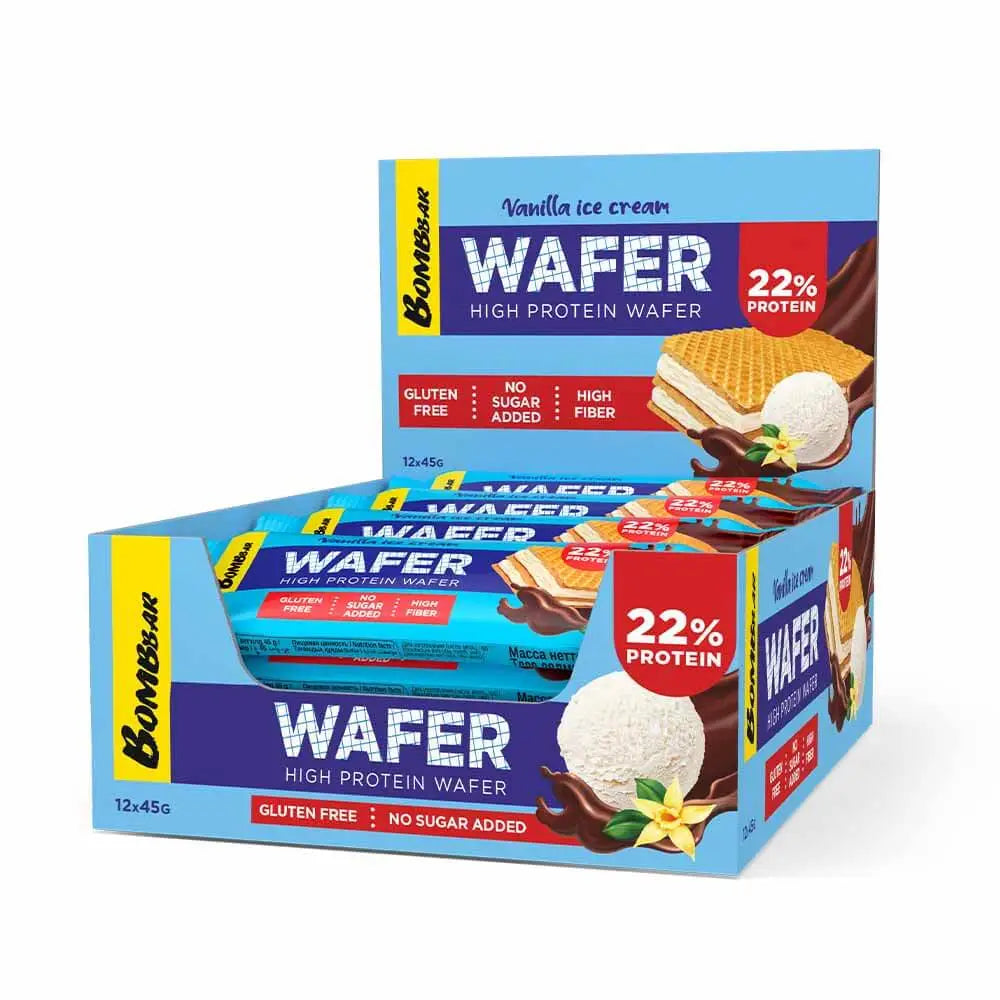 Bombbar High Protein Wafer Pack of 12