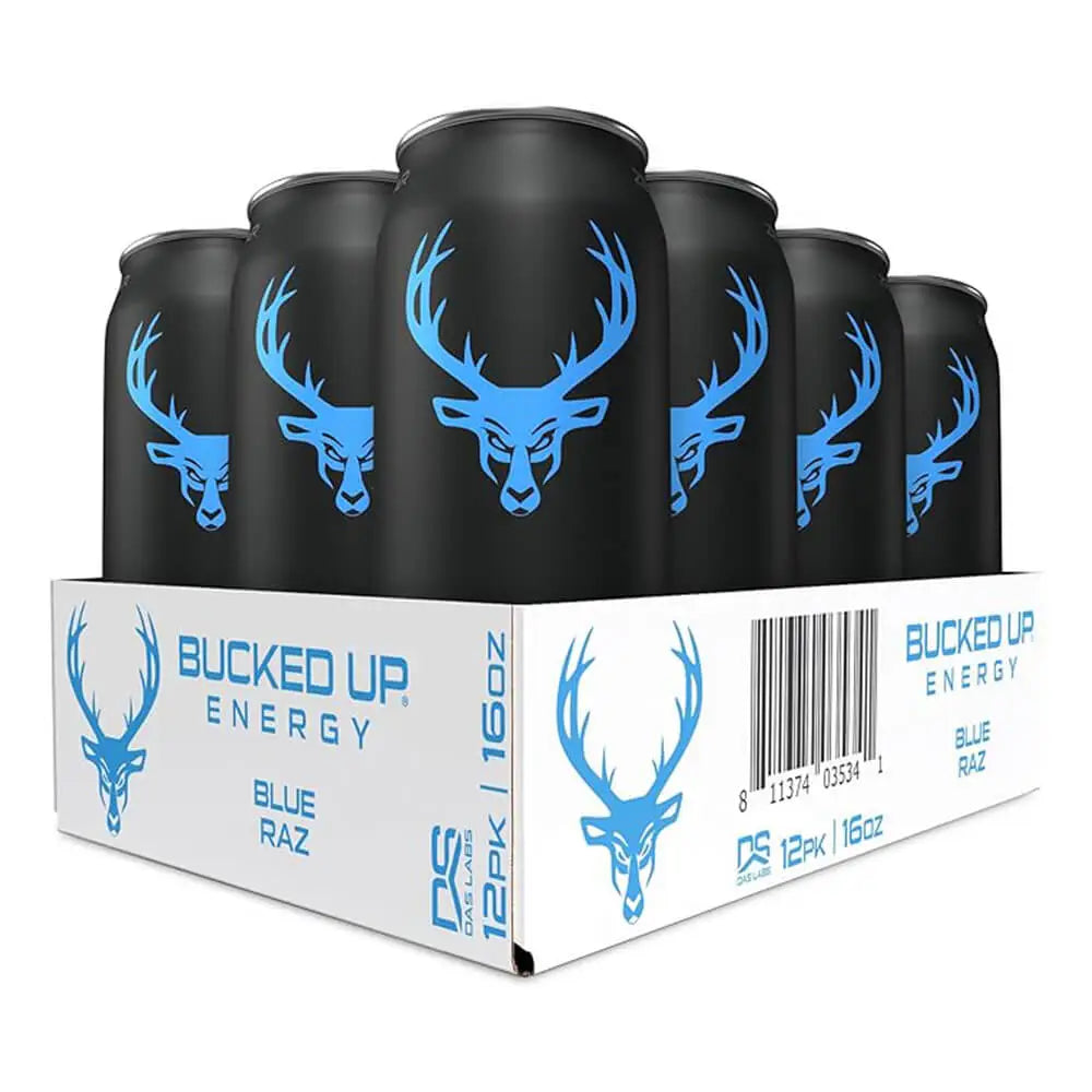 Bucked Up RTD Energy Drink 473 ml pack of 12