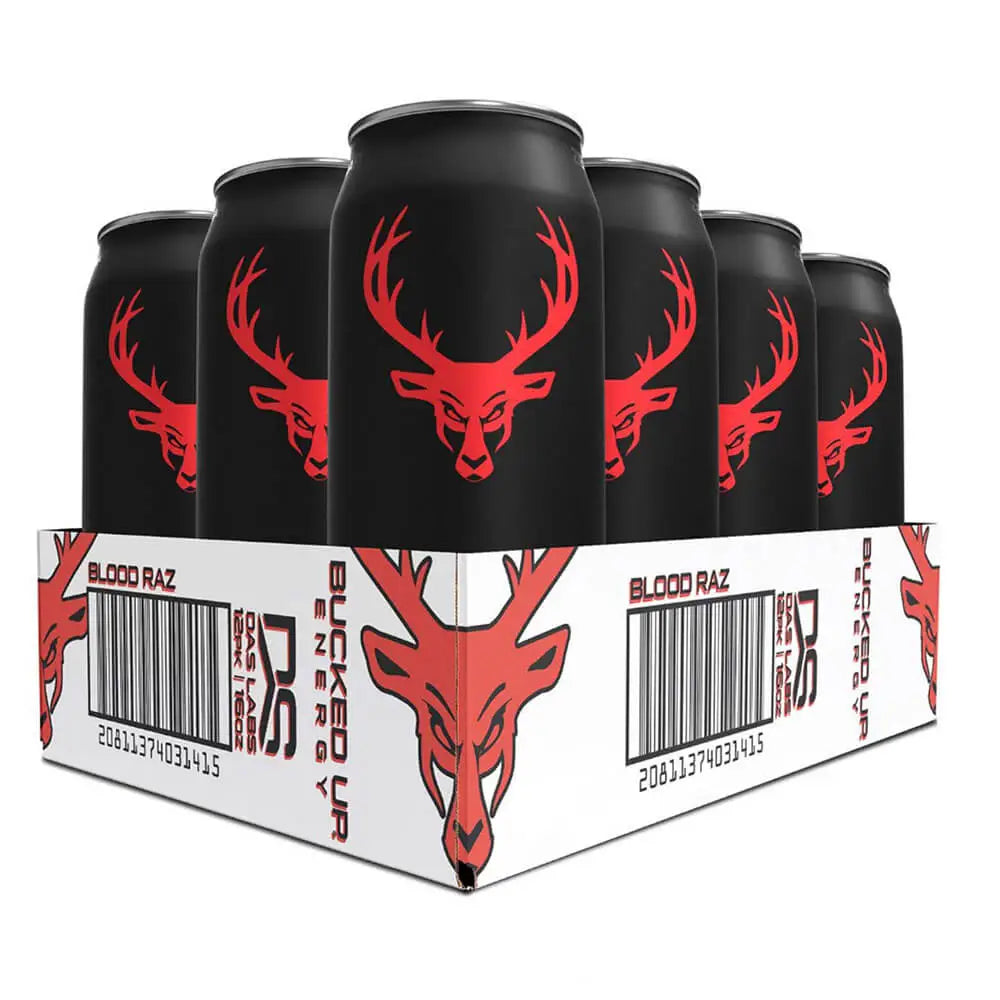 Bucked Up RTD Energy Drink 473 ml pack of 12