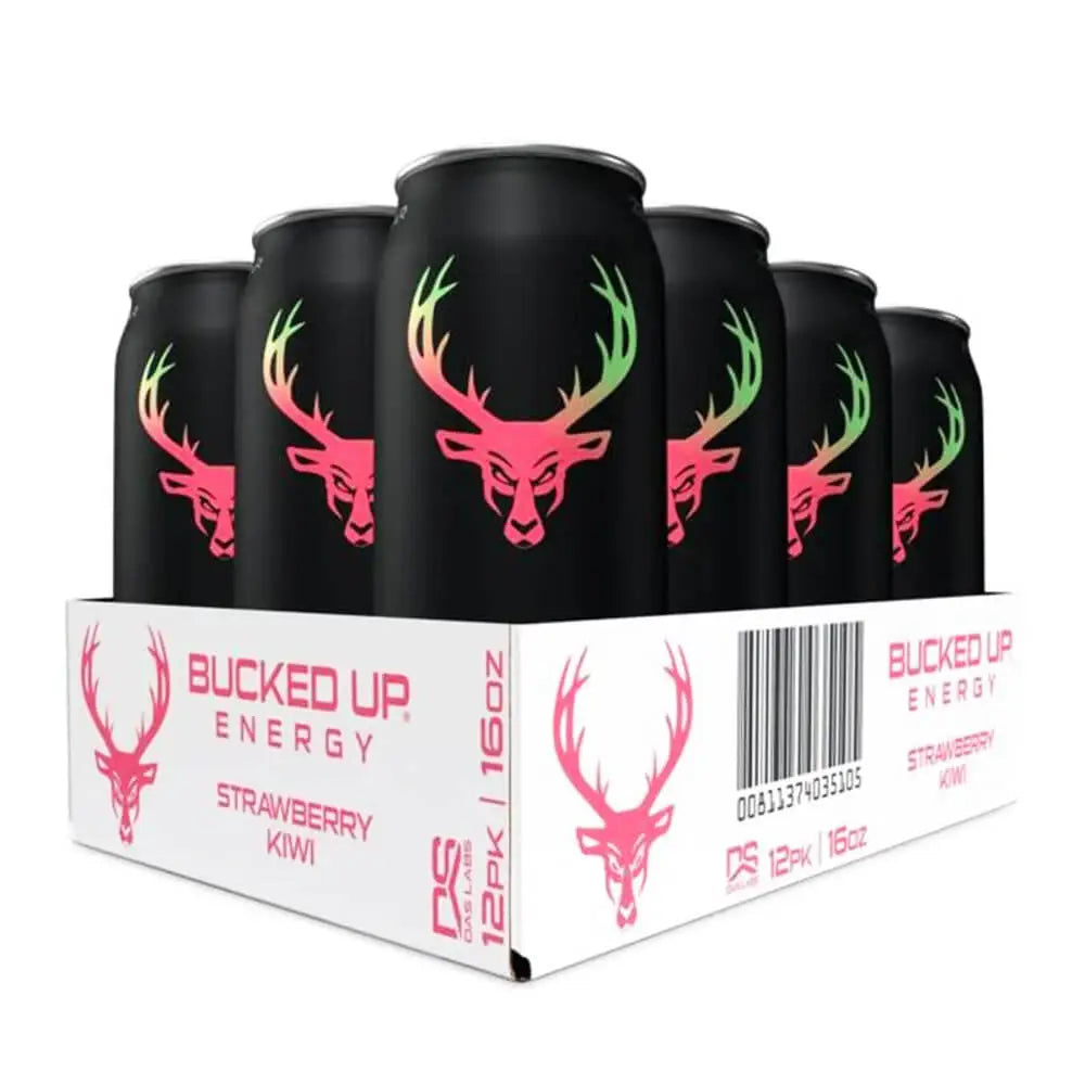 Bucked Up RTD Energy Drink 473 ml pack of 12