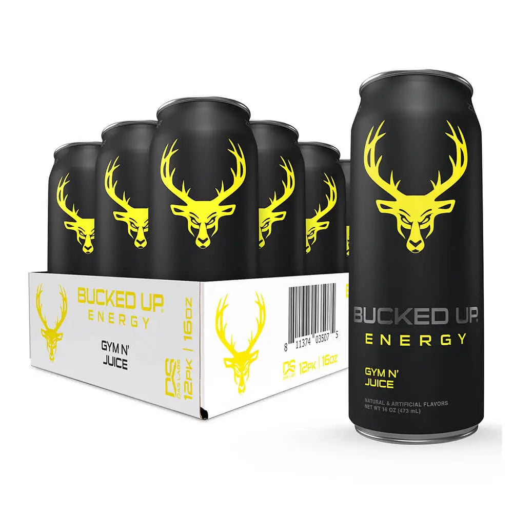 Bucked Up RTD Energy Drink 473 ml pack of 12