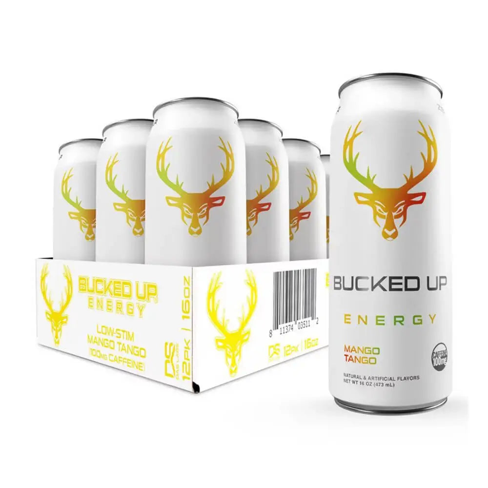 Bucked Up RTD Energy Drink 473 ml pack of 12