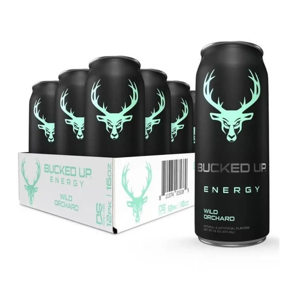 Bucked Up RTD Energy Drink 473 ml pack of 12