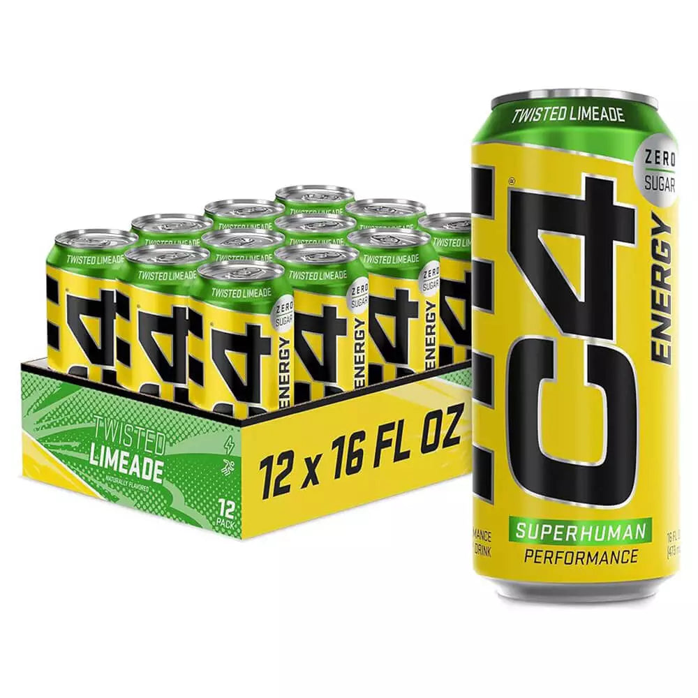 C4 Zero Sugars Energy Drink 500 ML Pack of 12