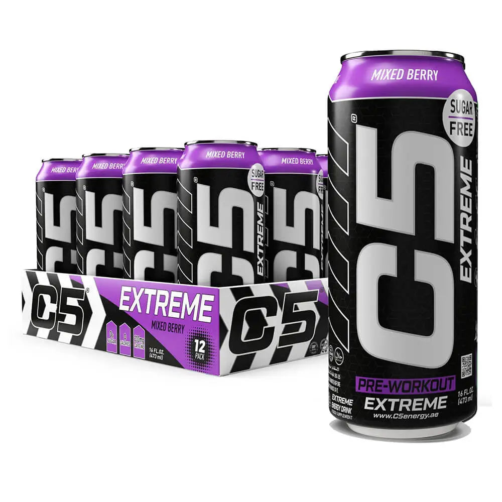 C5 EXTREME Zero Sugar Mixed Berry 473ml Pack of 1