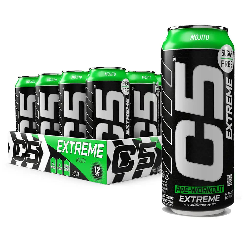 C5 EXTREME Zero Sugar Mojito 473ml Pack of 12