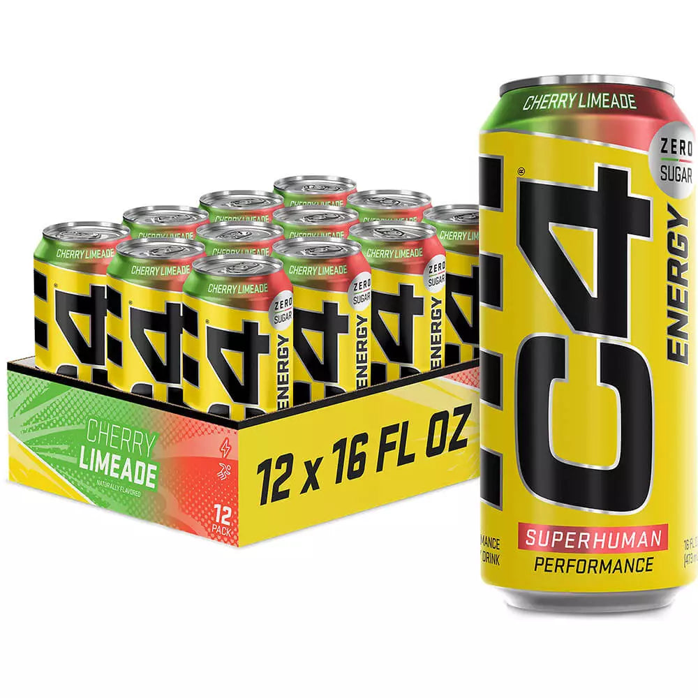 C4 Energy Pre-Workout Drink 473ml Pack of 12