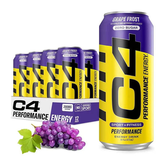 C4 Energy Pre-Workout Drink 473ml Pack of 12