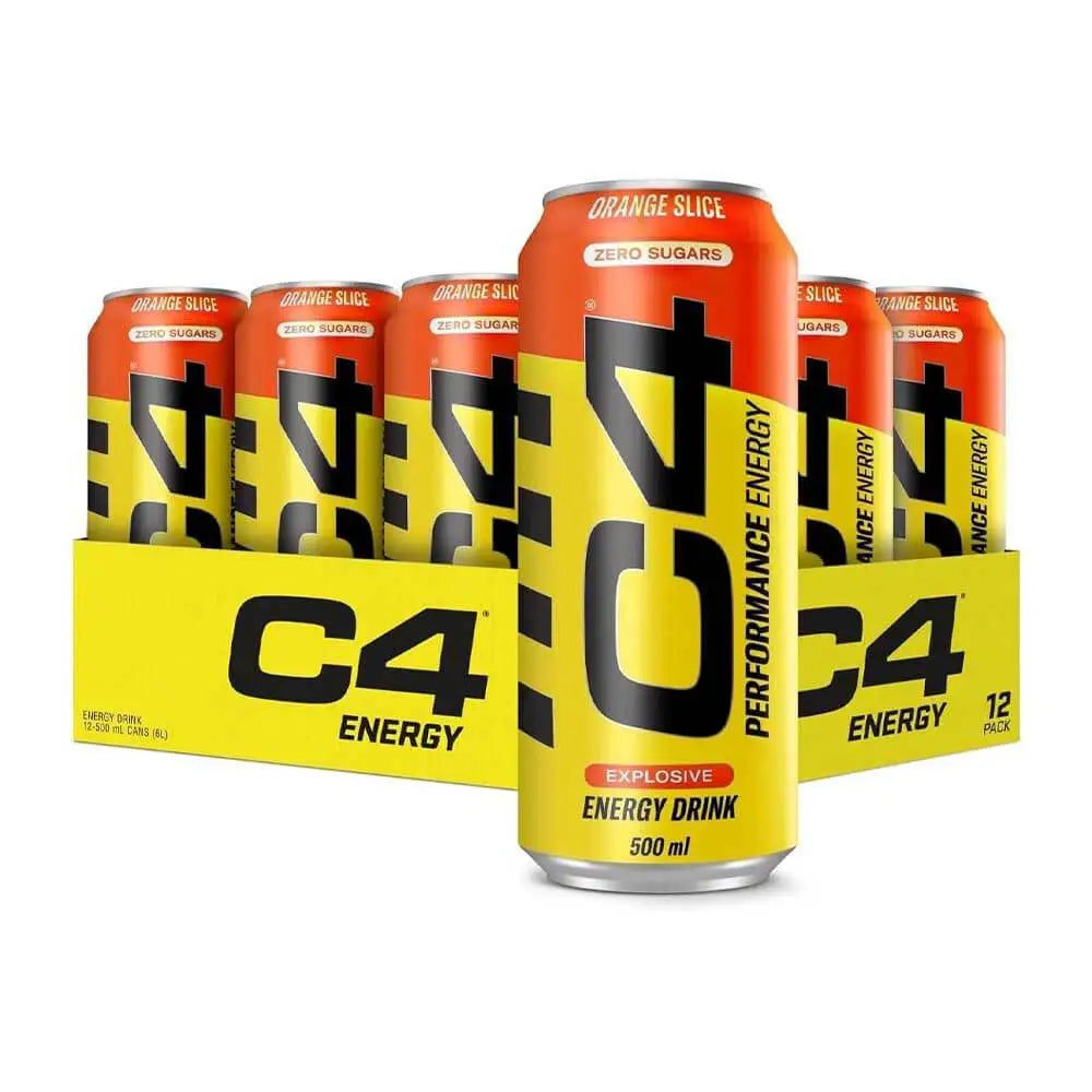 C4 Zero Sugars Energy Drink 500 ML Pack of 12