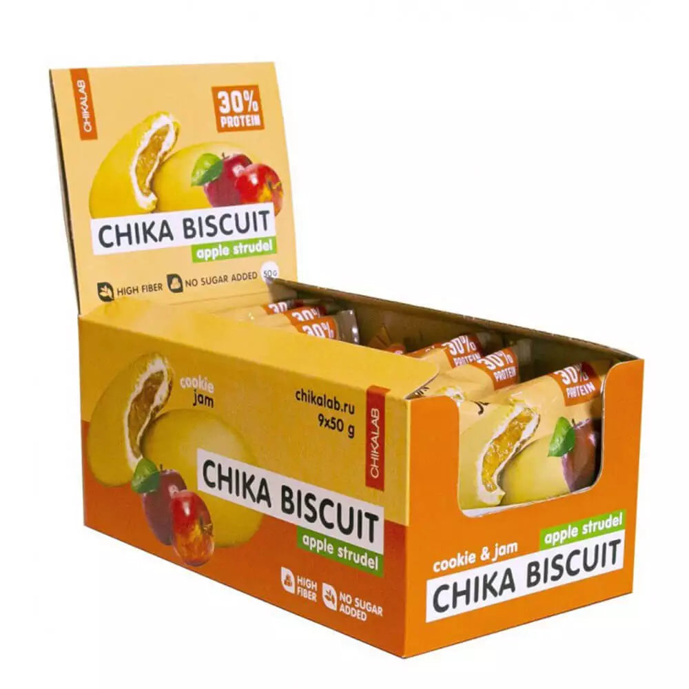 Chikalab Chika Biscuit 50g - Pack of 9: Crunchy Snack Delight