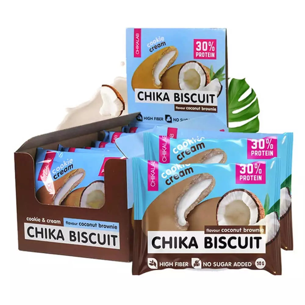 Chikalab Chika Biscuit 50g - Pack of 9: Crunchy Snack Delight