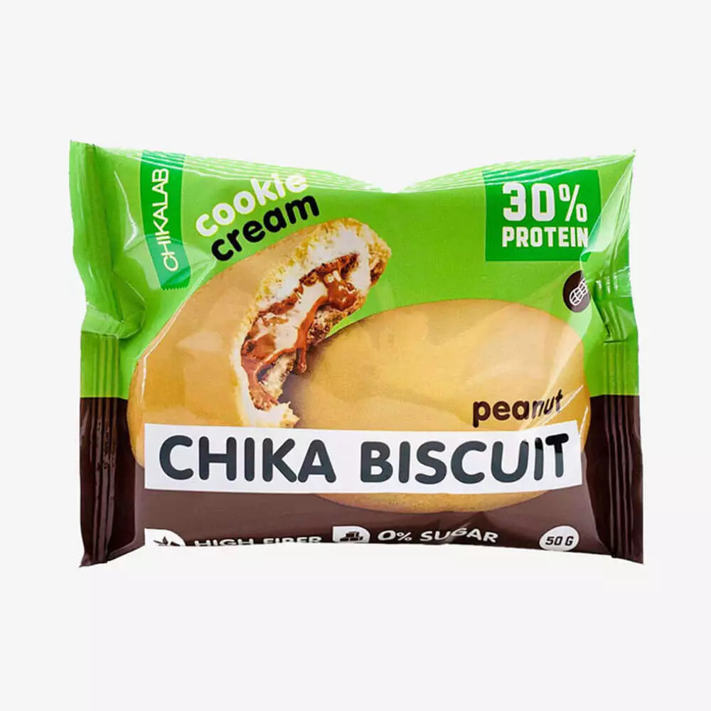 Chikalab Peanut Biscuit: 50g Nutty Crunch Delight
