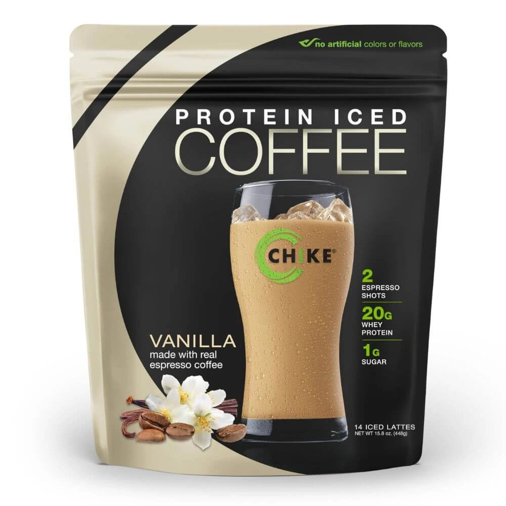 Chike High Protein Coffee – Real Espresso, 2 Espresso Shots per Serving, 20g Whey Protein, Energy & Focus Blend