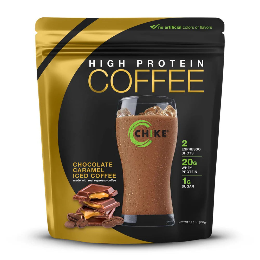 Chike High Protein Coffee – Real Espresso, 2 Espresso Shots per Serving, 20g Whey Protein, Energy & Focus Blend