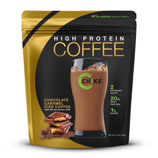 Chike High Protein Coffee – Real Espresso, 2 Espresso Shots per Serving, 20g Whey Protein, Energy & Focus Blend