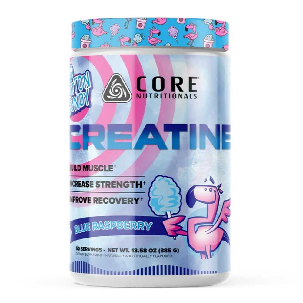 Core Nutrition Creatine, Blue Raspberry, 385 g