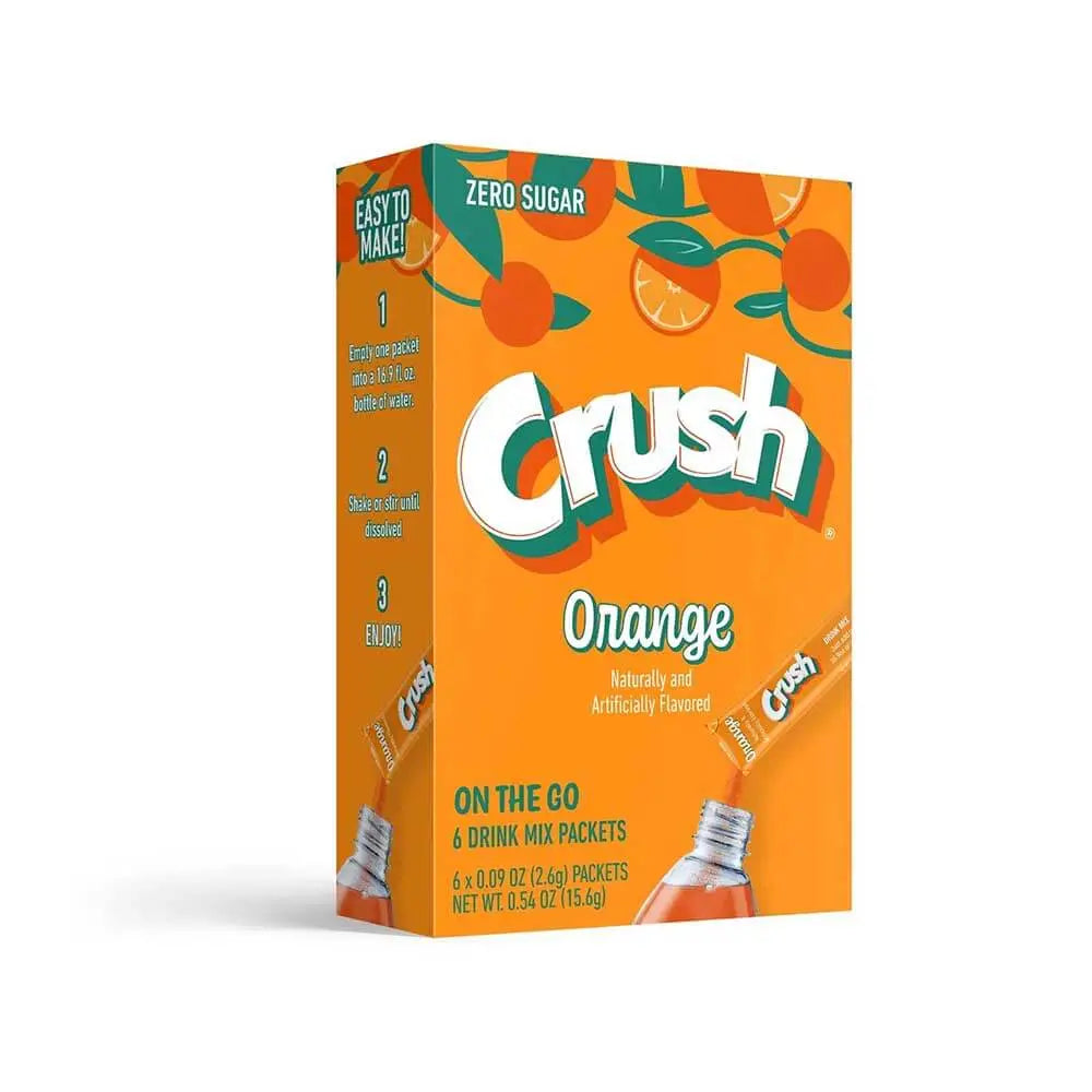 Crush Drink Mix, 6 Drink Mix Packets