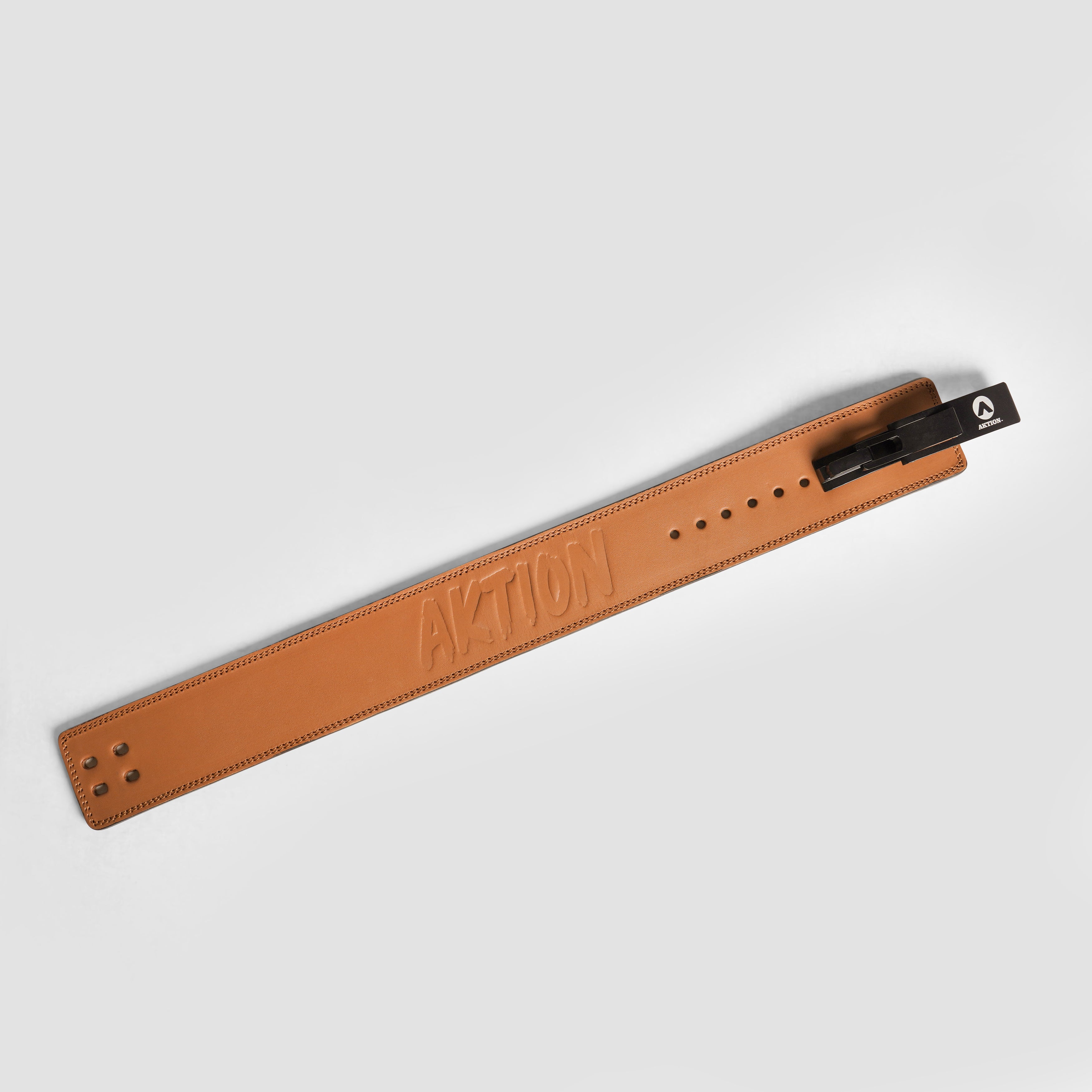 AKTION LIFTING BELT | PURE LEATHER | BROWN