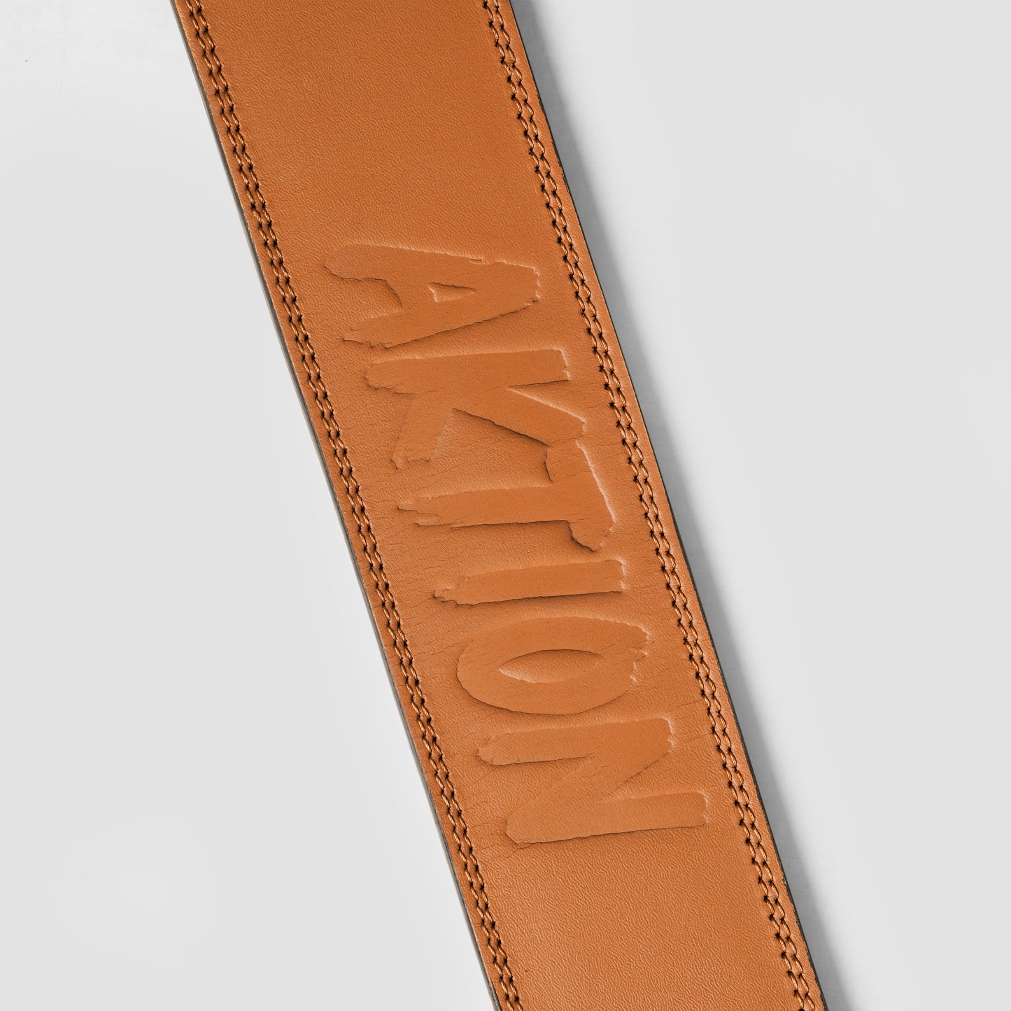 AKTION LIFTING BELT | PURE LEATHER | BROWN