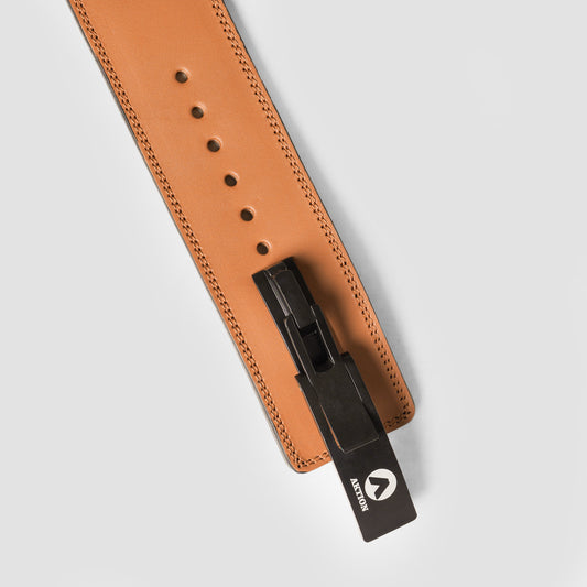AKTION LIFTING BELT | PURE LEATHER | BROWN
