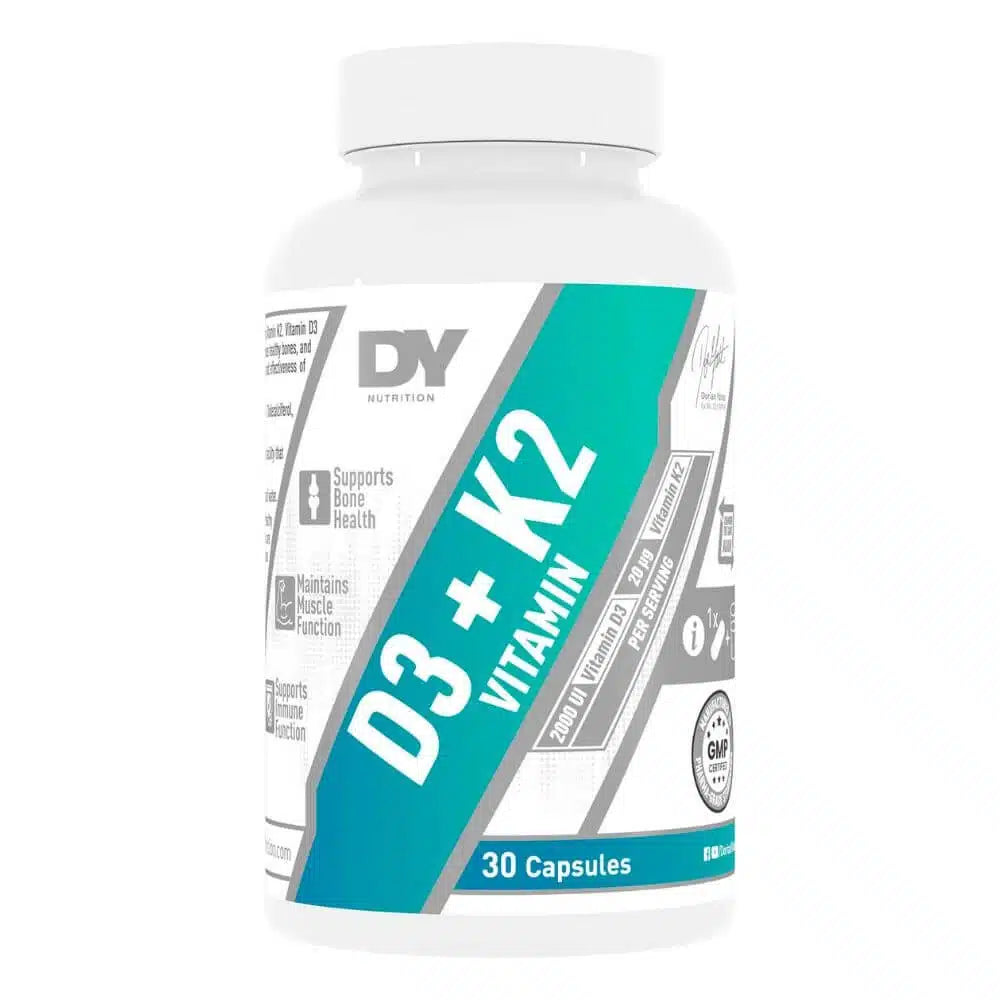 Dy Nutrition d3+k2 vitamin 2000ui, 30 capsules