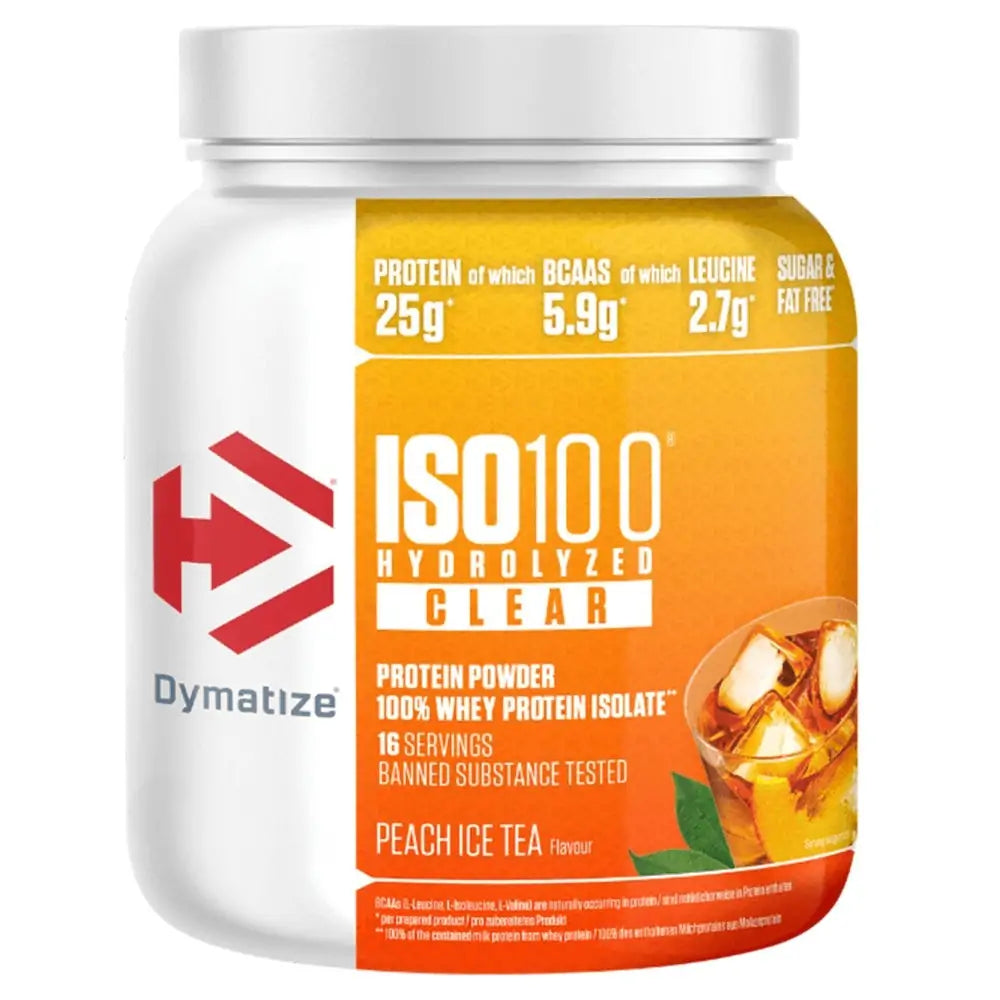Dymatize ISO100 Hydrolyzed Clear Protein – Ultra-Light, Fast-Digesting Whey Isolate