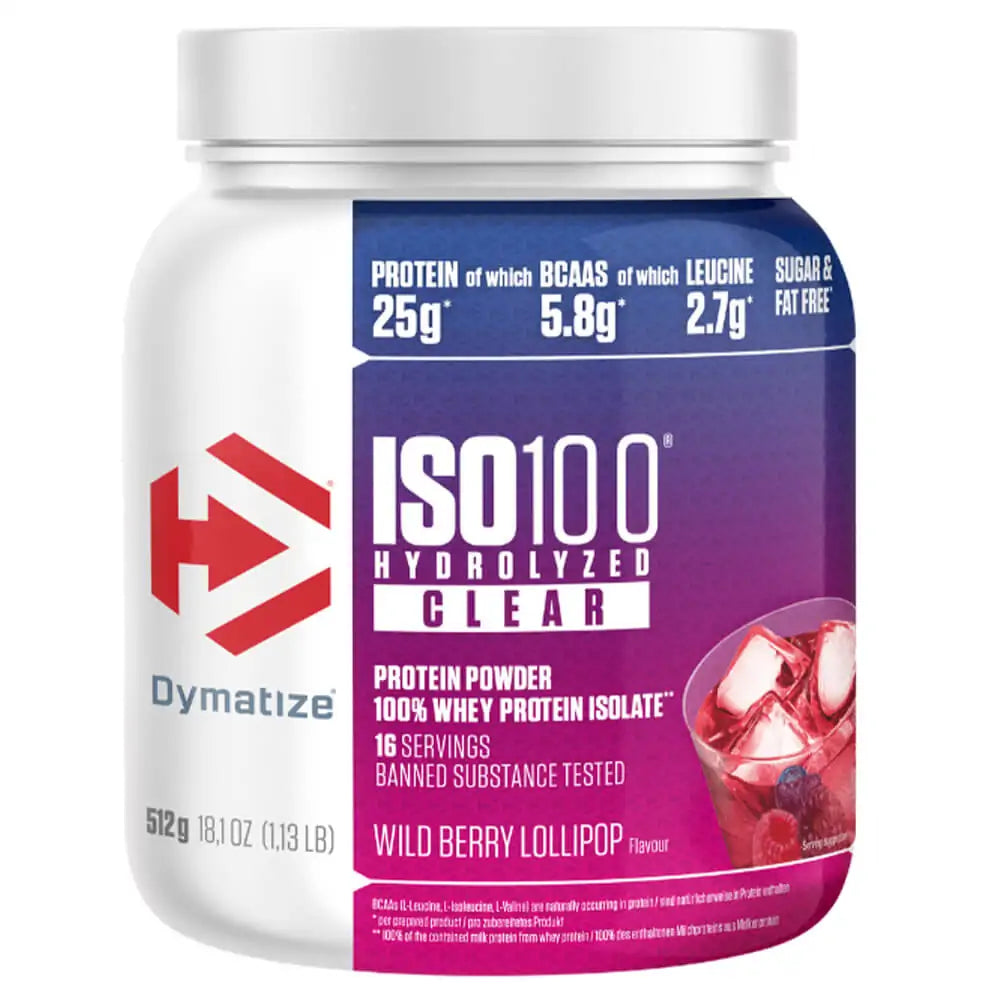 Dymatize ISO100 Hydrolyzed Clear Protein – Ultra-Light, Fast-Digesting Whey Isolate