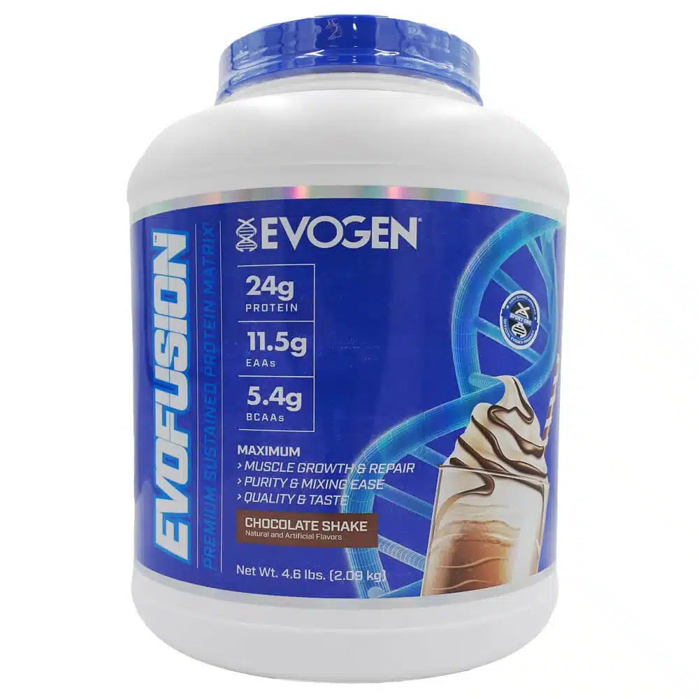 Evogen Evofusion Chocolate Shake - 2.09kg (4.6lbs) - 60 Servings
