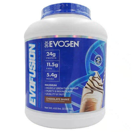 Evogen Evofusion Chocolate Shake - 2.09kg (4.6lbs) - 60 Servings