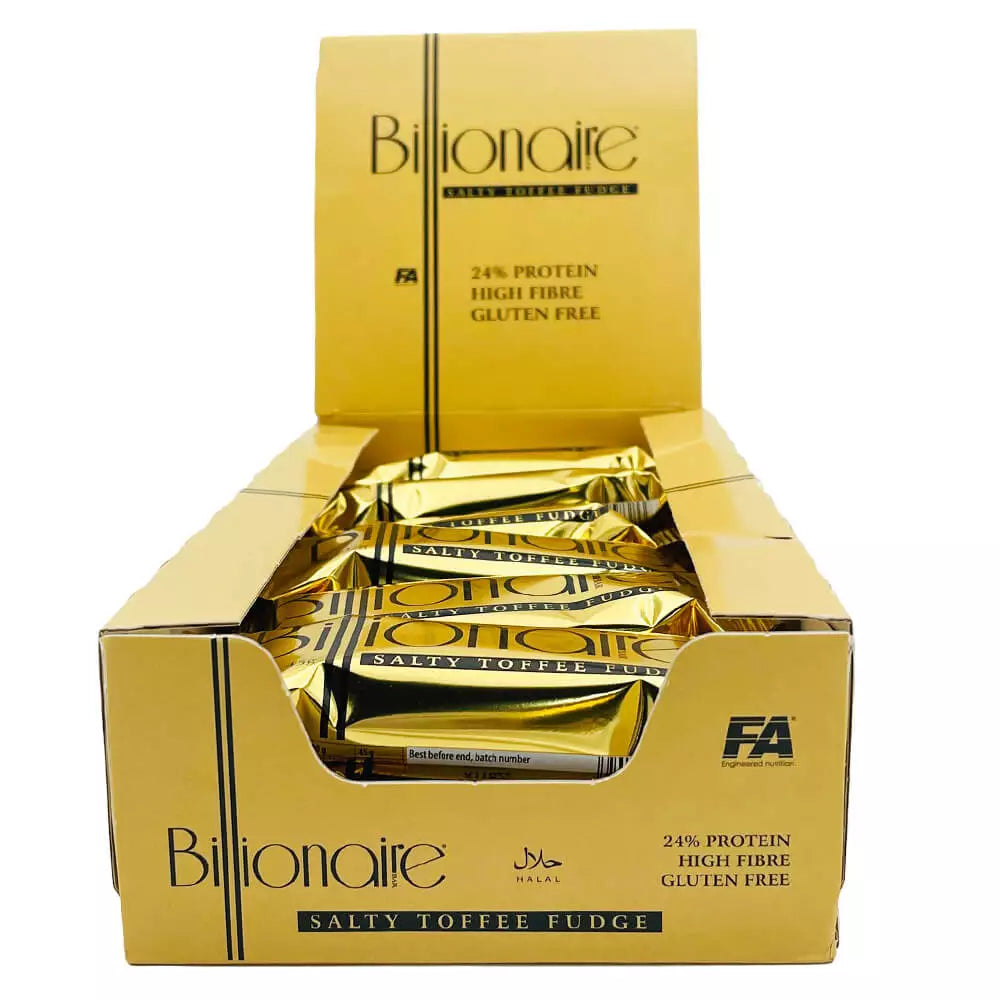 FA Billionaire Protein Bar 45g Pack of 18