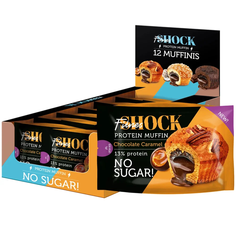 Fitness Shock Protein No Sugar Pack of 12