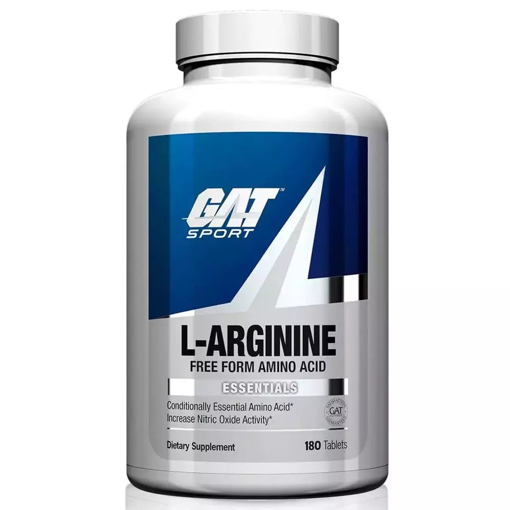 GAT L-Arginine Supplement - Boost Blood Flow, Recovery, and Performance for Athletes