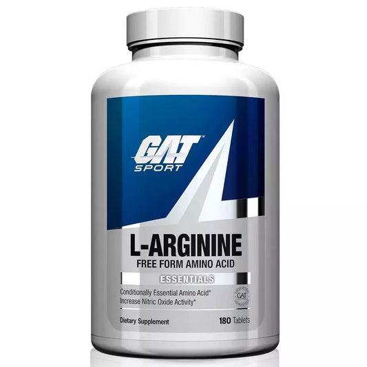 GAT L-Arginine Supplement - Boost Blood Flow, Recovery, and Performance for Athletes