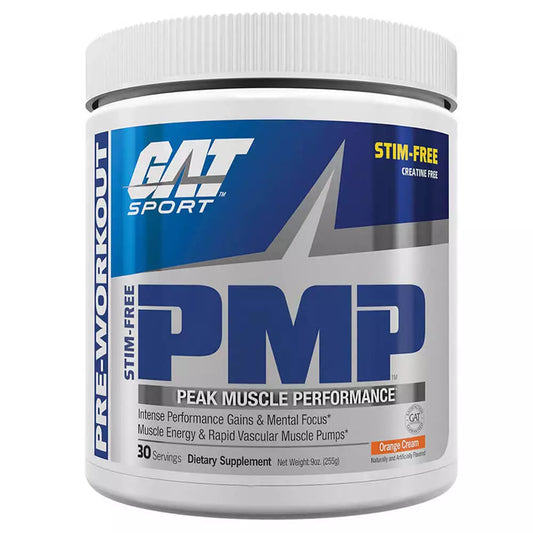 GAT PMP Pre-Workout – Peak Muscle Performance | 30 Servings (325 mg Caffeine)