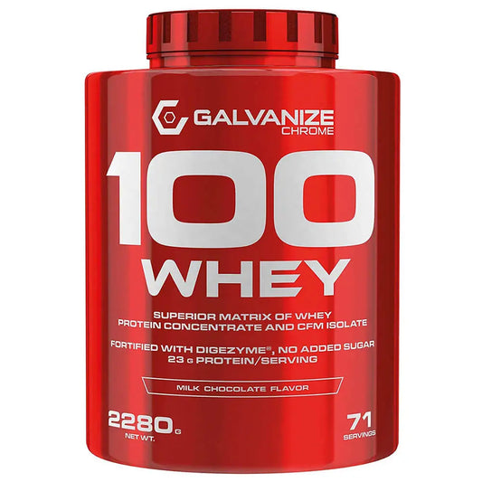 Galvanize Chrome 100 Whey Protein 2280g