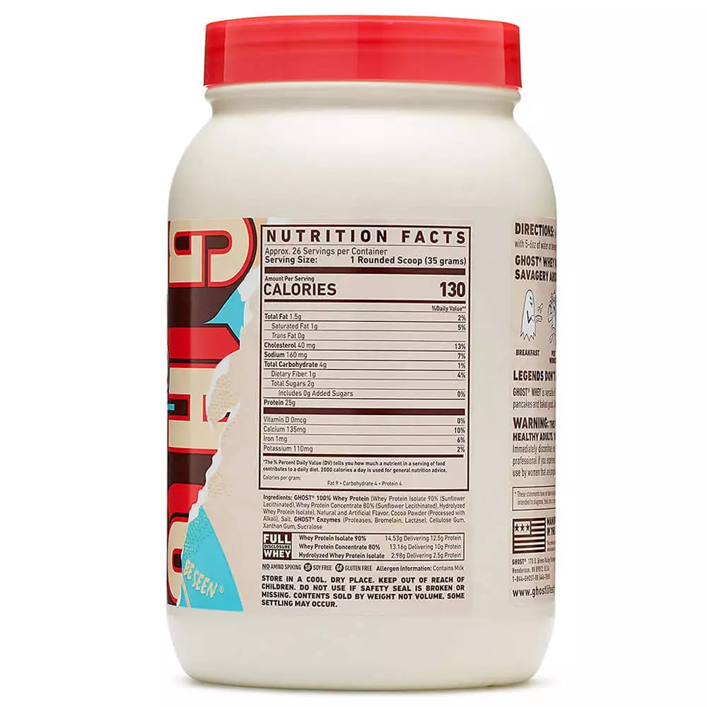 GHOST 100% Whey Protein – 2 lb