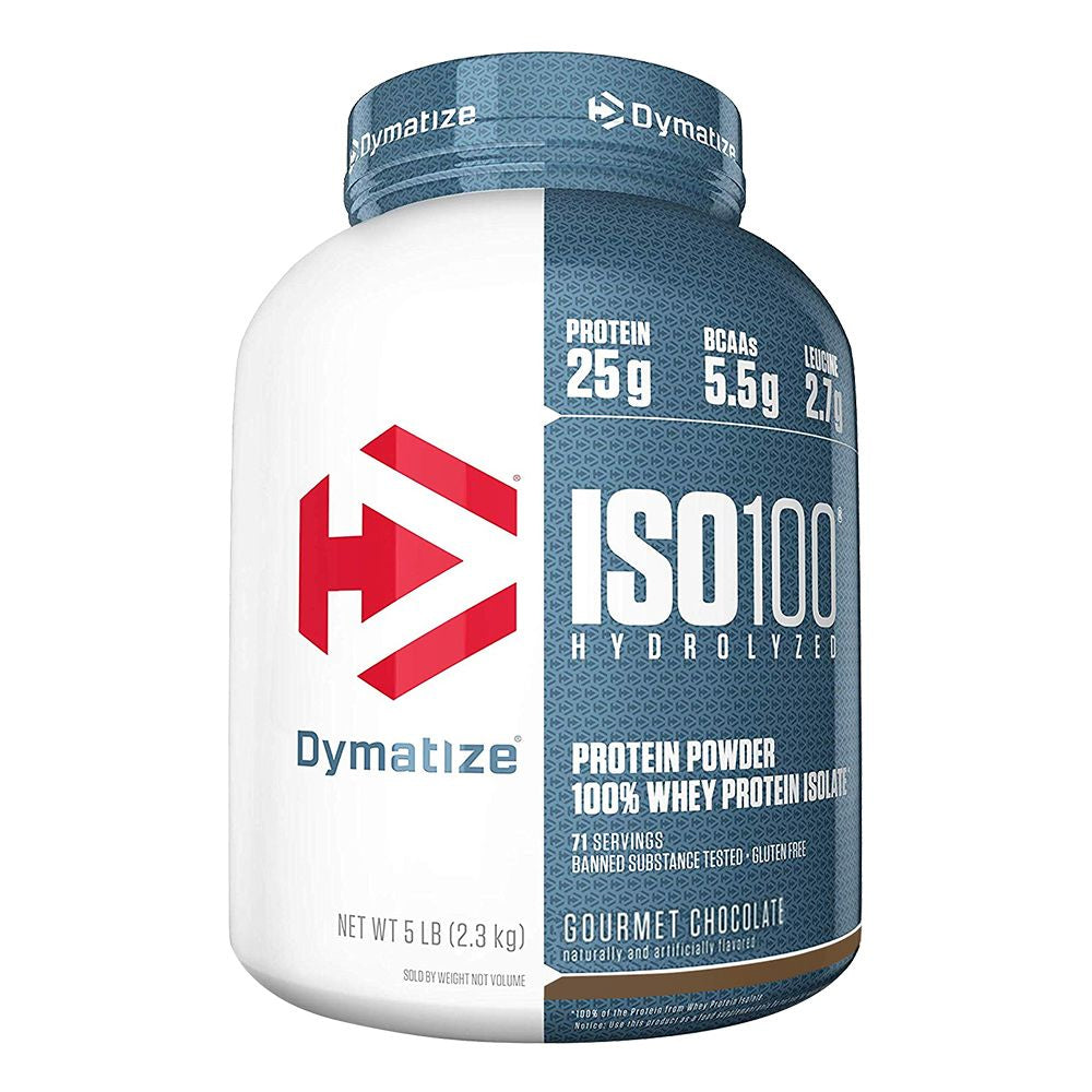 Dymatize ISO 100, Gourmet Chocolate, 5 LB