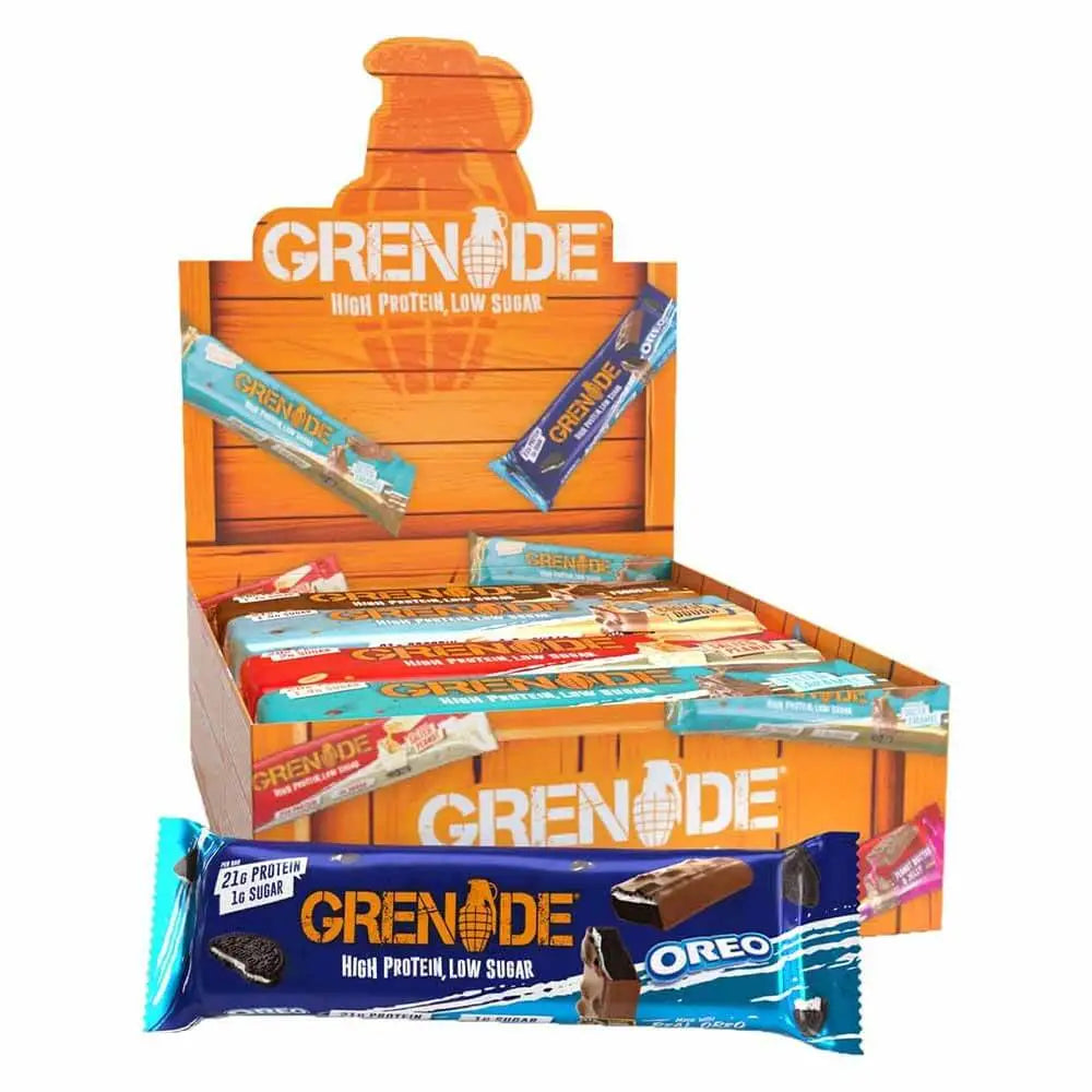 Grenade High Protein Bars, 12 pcs in one box