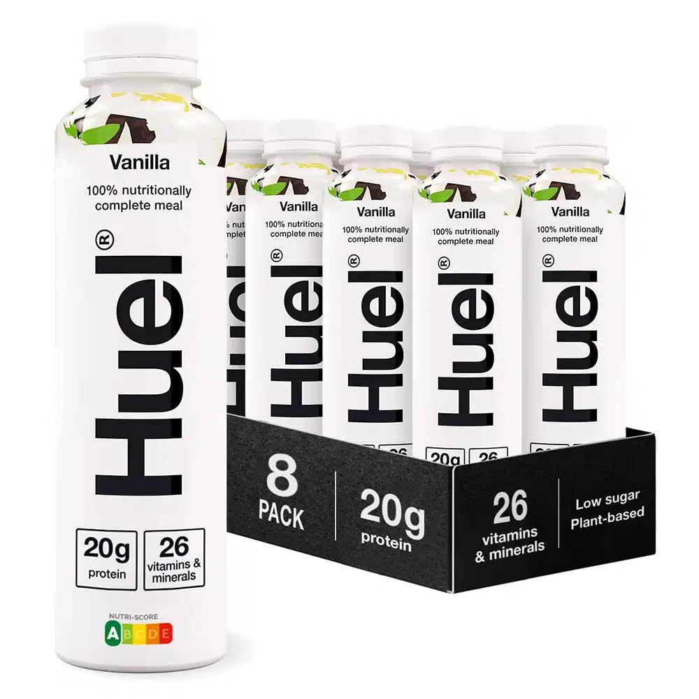Huel Complete Meal Protein Milkshake 500ml Pack of 8