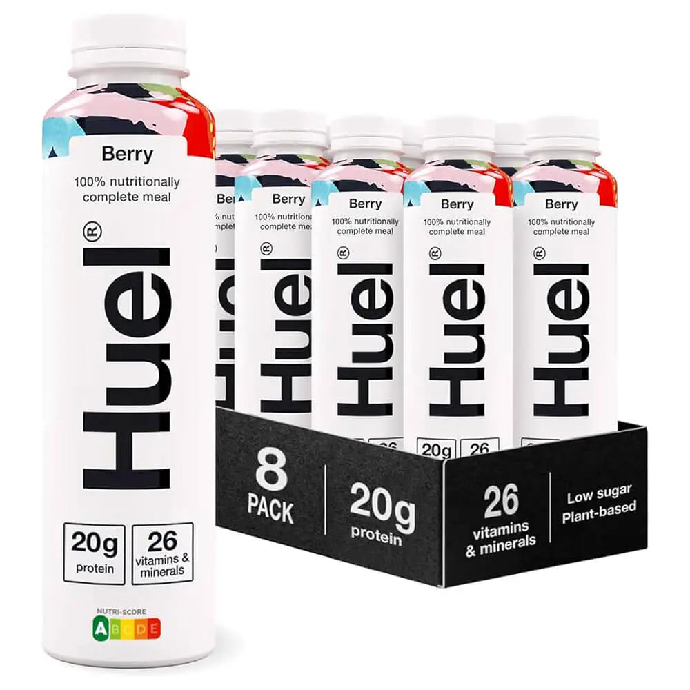 Huel Complete Meal Protein Milkshake 500ml Pack of 8