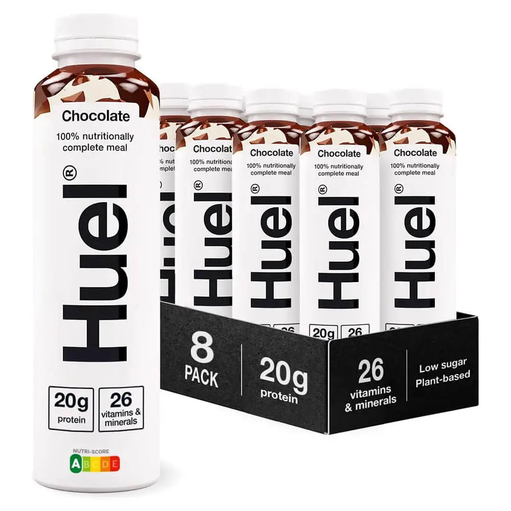 Huel Complete Meal Protein Milkshake 500ml Pack of 8